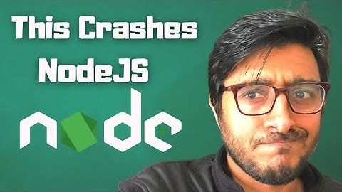 3 New Ways to Crash your NodeJS Server, Update Node JS today! (Feb 2021 Security Update)