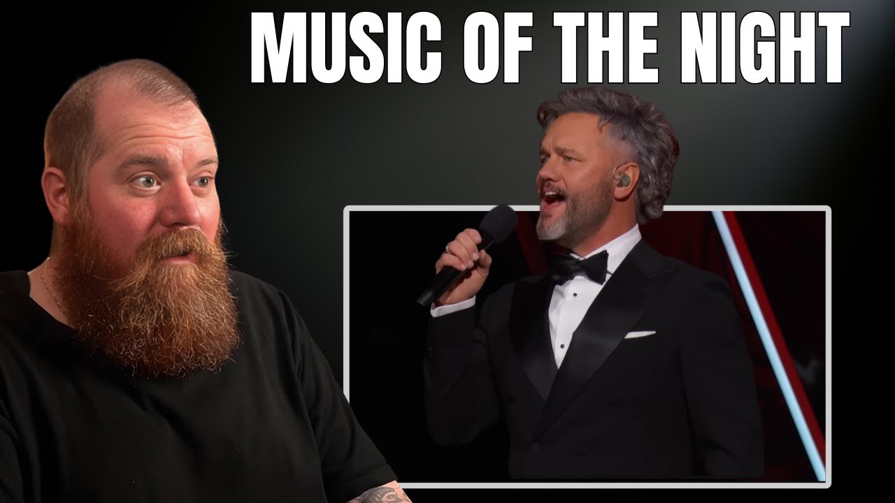 Aussie Reacts to David Phelps Music Of The NIght