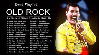 OLD ROCK 80s 90s | The Best Old Rock Hits | Queen, Scorpions, AC/DC, Aerosmith, CCR, Gnr...