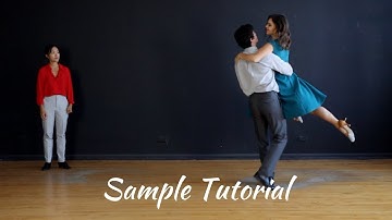 Wedding Dance to "The Way You Look Tonight" - Sample Tutorial