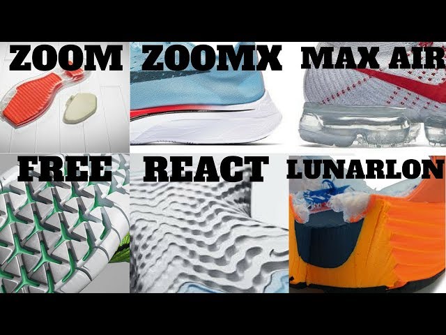 Nike Cushion Technologies Compared! AIR 