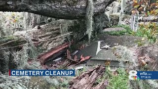 Mayberry Cemetery cleanup