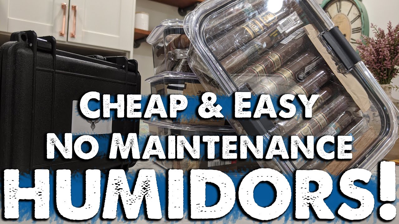 The BEST Cheap Humidors! Cheap Humidors for Home and Travel! YouTube