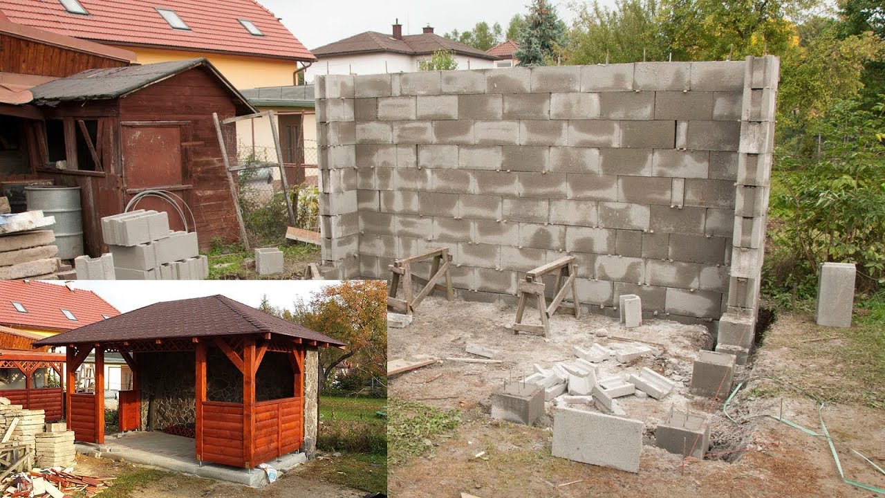 Altánok (realizácia stena, základy ii) deŠ2 youtube D altan paolo