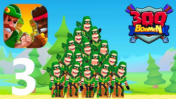 300 Bowmen PvP Battles Bowmasters - gameplay walkthrough Part 3 Robin - ios android