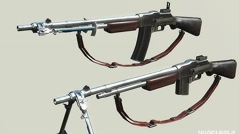 fallout4 MOD Review - BAR M1918 Standalone Animations