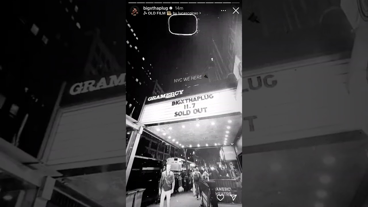 “NYC we here!” DFW artist Big X Tha Plug on IG