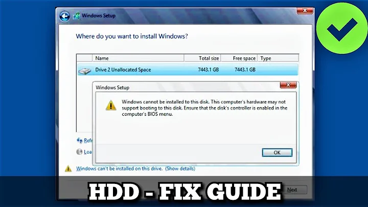 This computer's hardware may not support booting to this disk. Error Fix Guide 2022