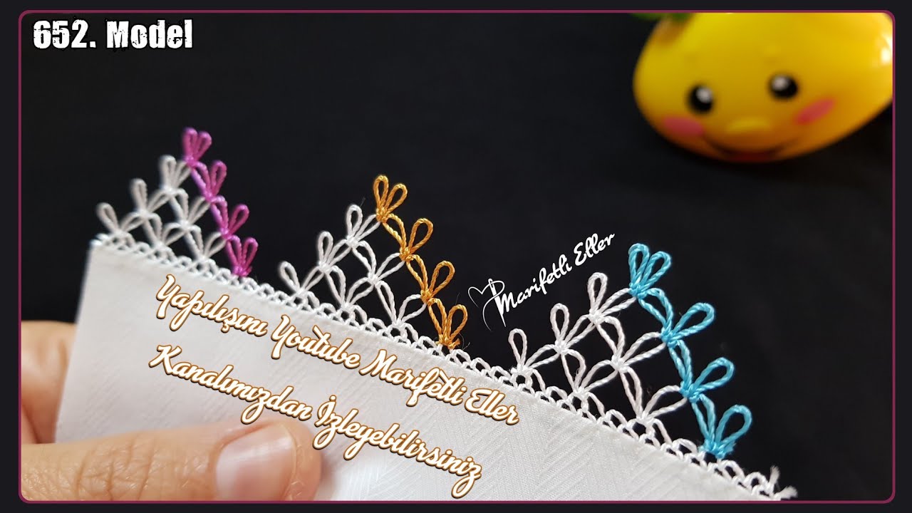 İğne Oyası Yapan Herkesin Bilmesi Gereken Model | 652. Model