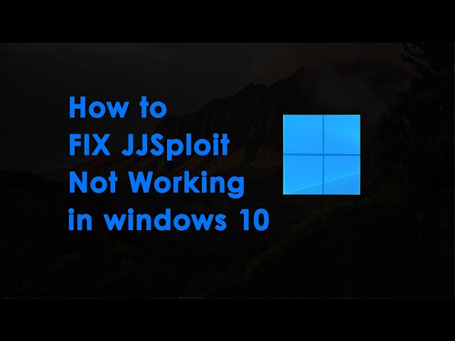 HOW TO FIX JJSPLOIT IN 2023 UPDATED METHOD! PATCHED OR NOT WORKING AFTER  ROBLOX UPDATE! 