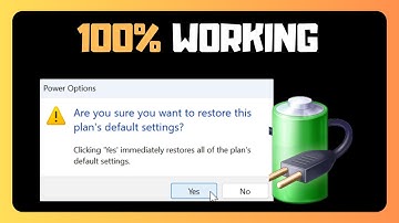 EASY GUIDES To RESET Power Plan To Default In Windows 11