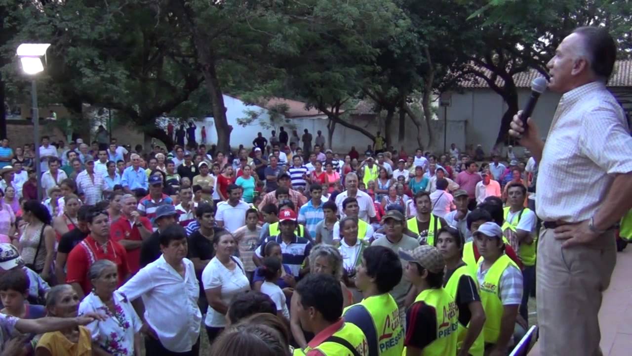 Lino Oviedo en Eusebio Ayala