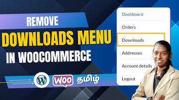🔥 Remove Downloads Menu WooCommerce