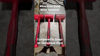 Icon Dead Blow Hammer Compared To Snap-On Dead Blow.