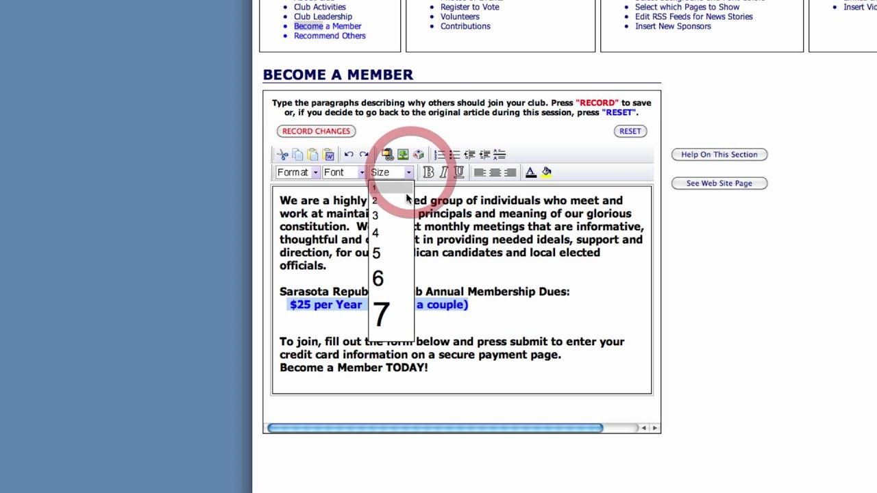 a Member Tutorial YouTube