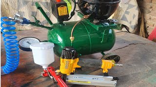 how to make air compressor# home made air compressor