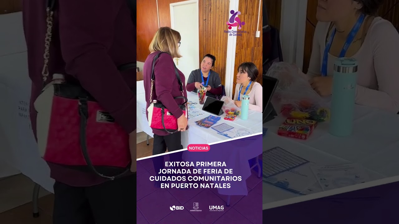 Exitosa primera jornada de la Feria de Cuidados en #PuertoNatales