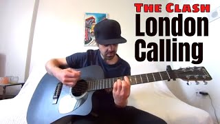 Video thumbnail of "London Calling - The Clash [Acoustic cover by Joel Goguen]"