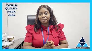 HAPPY WORLD QUALITY WEEK MAY & BAKER NIGERIA PLC
