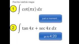 calc5-2 Natural Log Functions, Integration pt2