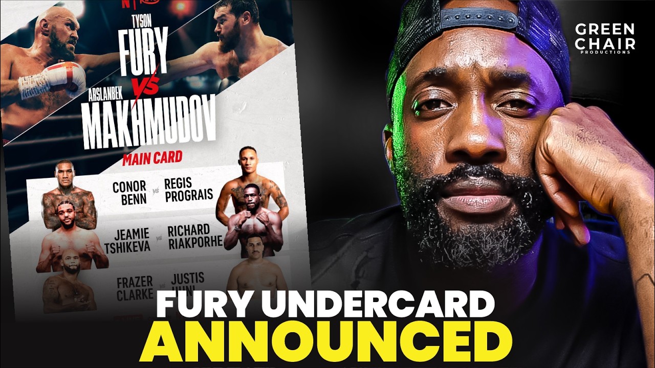 Tyson Fury Undercard revealed. Heayweight title fight & Frazer Clarke back