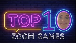 TOP 10 games to play with your friends on ZOOM!