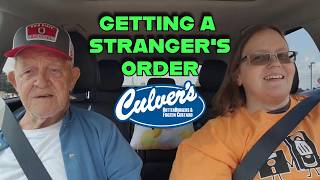 Getting a Stranger's Order at Culver's