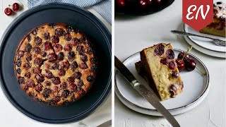 Authentic French Clafoutis Recipe (Cherries & Pistachio) || William's Kitchen