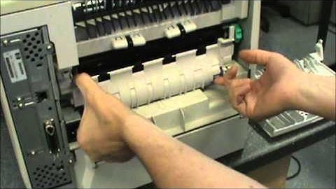 HP 4350 - How to Replace the Fuser Assembly (incl. 4200/4250/4300)