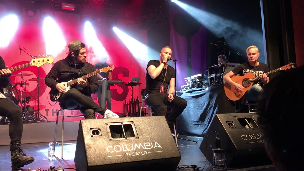 Poets of the Fall Desire Acoustic VIP Berlin 2018