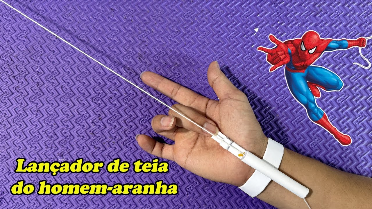 Origami Armas ,Como Fazer Um Lançador De Teia Do Homem aranha De Papel ...