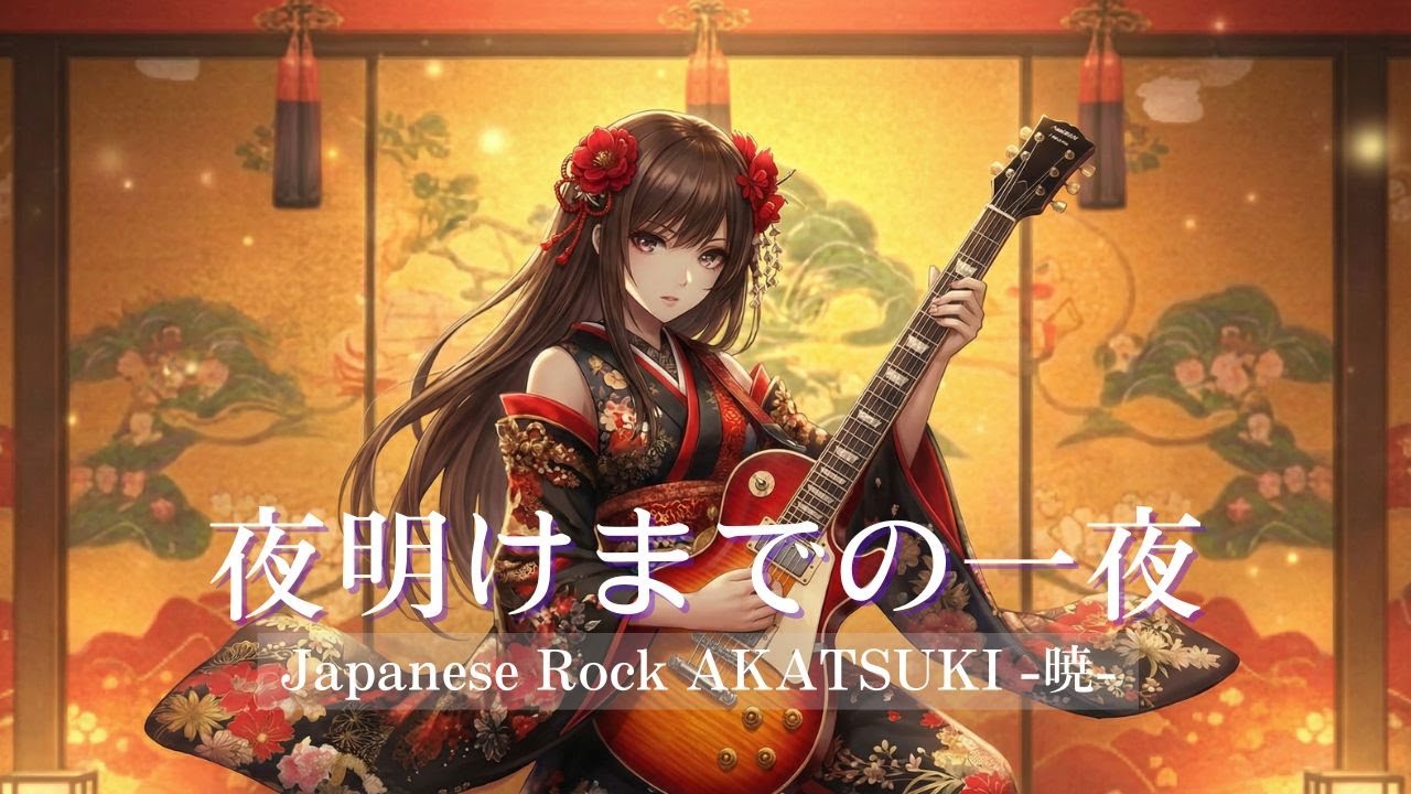 夜明けまでの一夜｜花街を生きる花魁の物語【和風ロック コンピレーション】