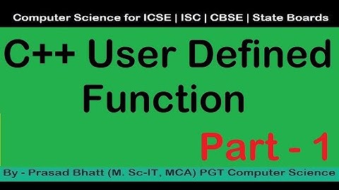 user defined function with no argument and no return value in c++ | c++ tutorial | up board computer