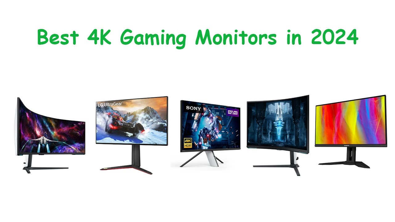 Best gaming monitors 2024: 4K, HDR, best overall, budget, and more