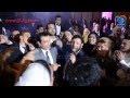 هانى شاكر وزوجتة قمر فى فرح بنت نادية مصطفى قلب الحدث