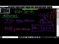 Write equation of transformed line using graphs Lesson Video