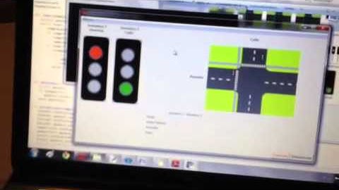 Semáforo. PIC16F887