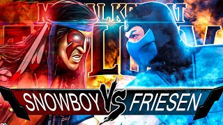 MK TRILOGY-BE V1.9, friesen vs snowboy, UMK3 - FREE PLAY