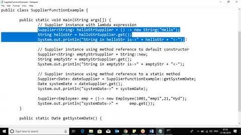 Week 12- Session 3( Java 8 features - Functional interfaces)