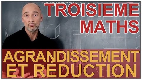 Agrandissement & réduction - Maths 3e - Les Bons Profs