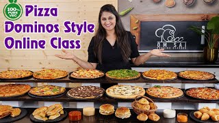 Domino's Style Veg Pizza For Online Class Call ☎️8551 8551 03 | 8551 8551 04 By Om Sai Cooking Class screenshot 5