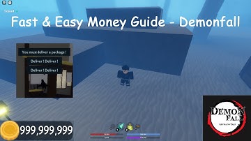 [EASIEST METHOD] How to get FAST & EASY money In Demonfall [WITHOUT TRINKETS]