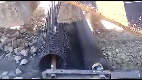 SKAPS Non woven Geotextile Track Bed Stabilization