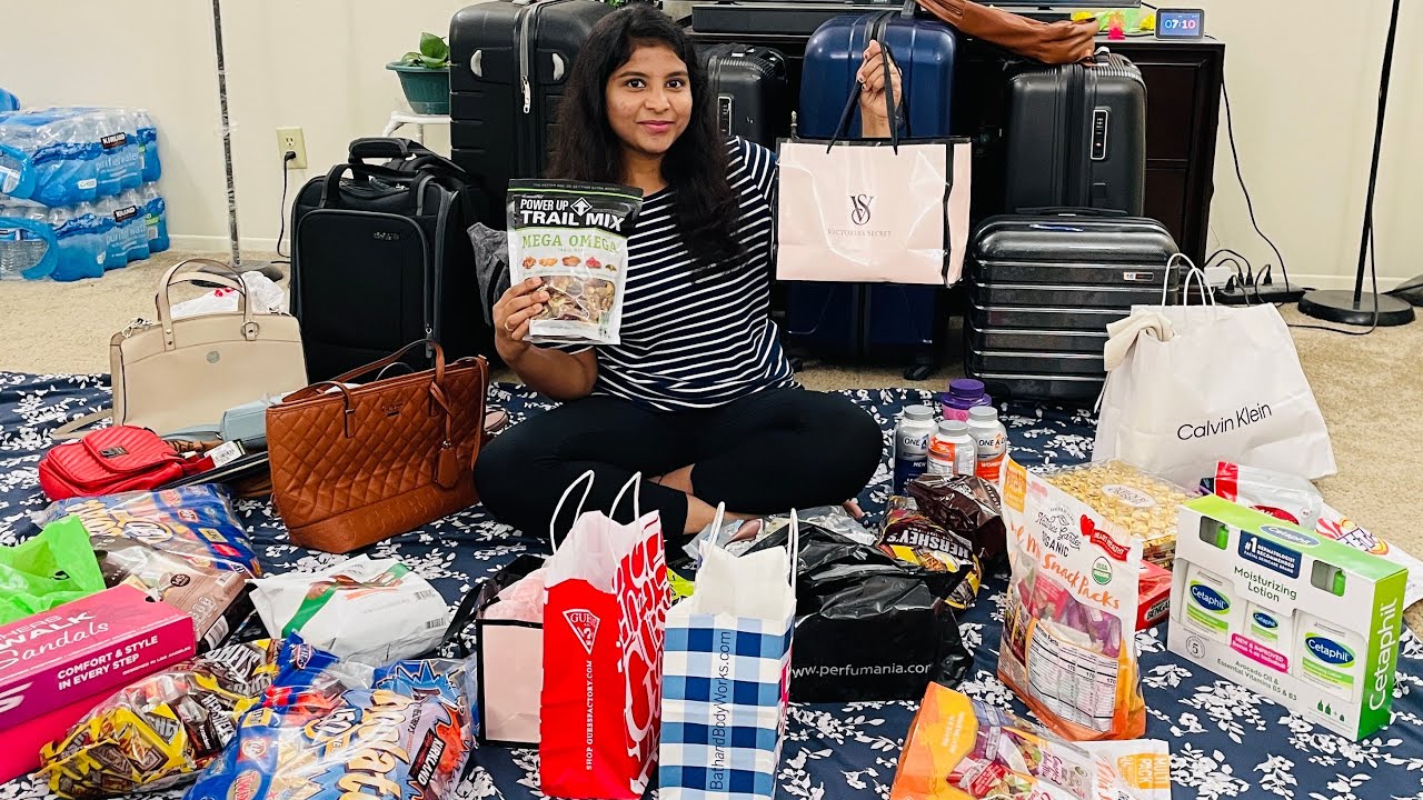 Gifts from 🇺🇸USA To INDIA🇮🇳 for family & friends | Going to india 😃| nandu telugu vlogs usa