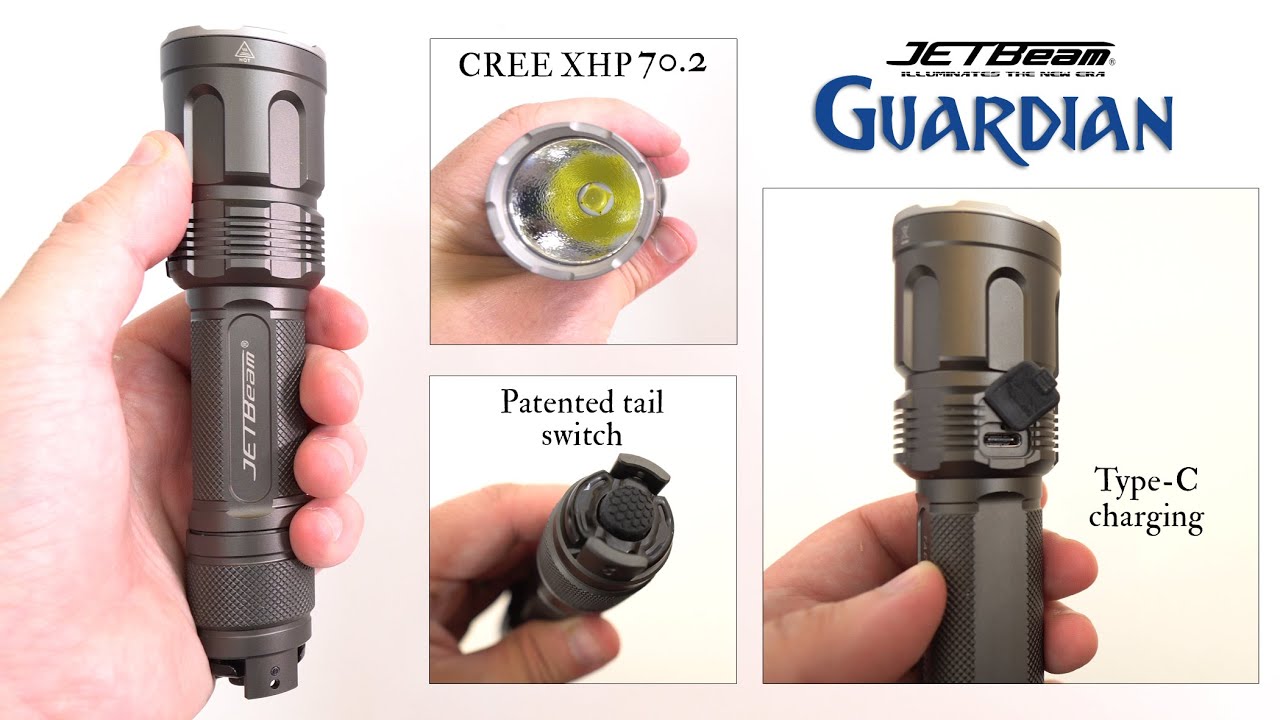 JETBeam JET-TH20 GUARDIAN review - 3980 lumens - Type-C charging
