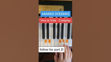 Thumbnail of Viva La Vida Coldplay Easy Piano Tutorial