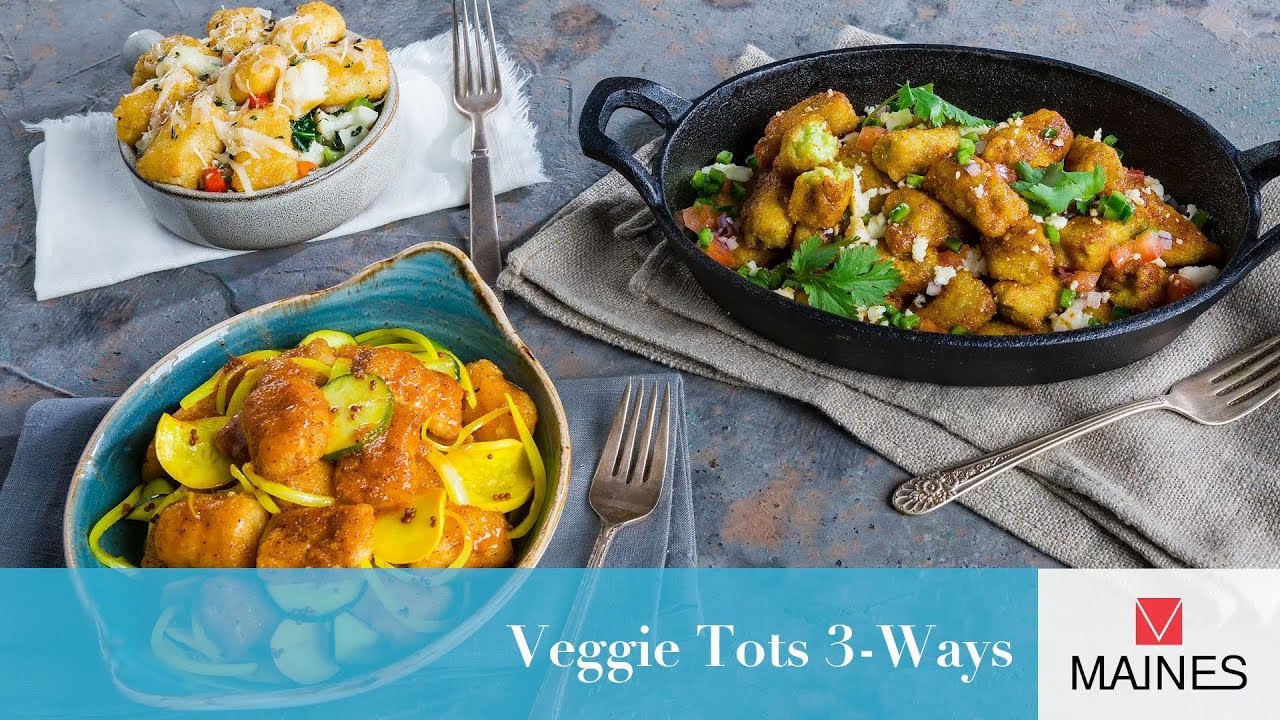 Vegetable Tots 3 Ways