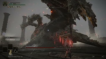 Elden Ring - Dragonlord Placidusax vs Zweihander + Cragblade [Solo,RL1,NoDmg,v1.10]