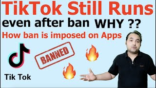 TikTok still runs even after ban 🔥🔥 || How government bans any app 🔥🔥 || What if users don't delete screenshot 5