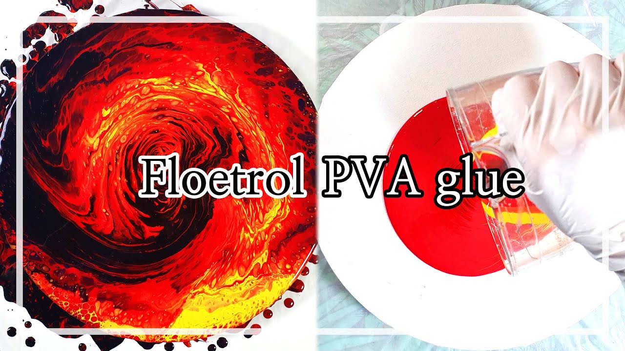 Floetrol vs Elmer's glue all 🎨 Different medium, same acrylic pouring